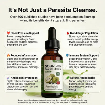 Vidas Soursop Parasite Cleanse